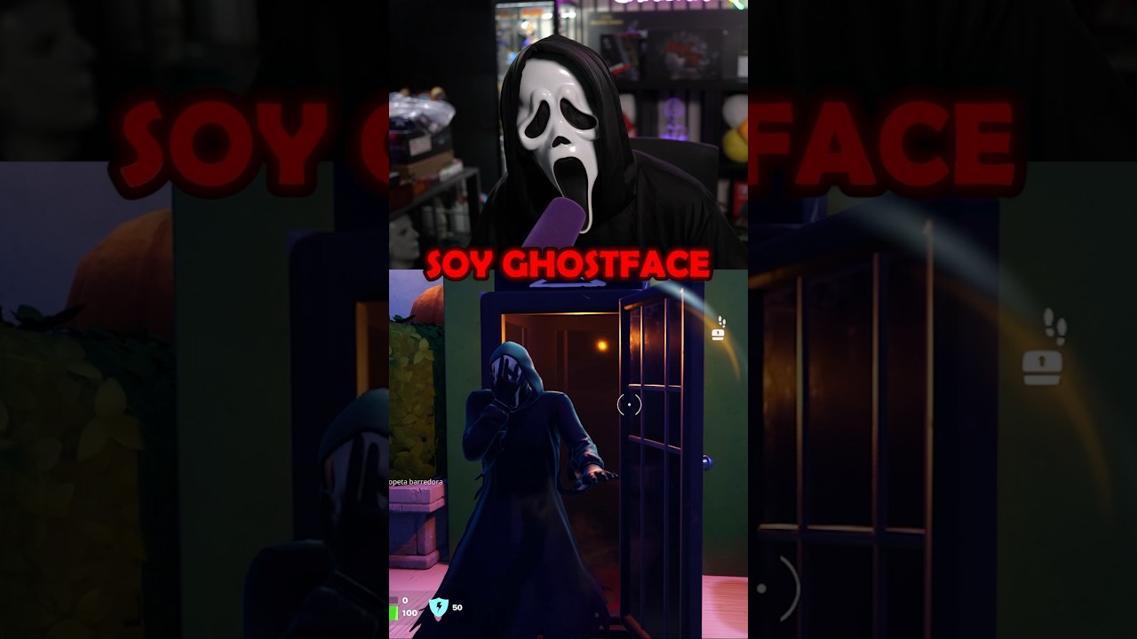 Trolleando con la NUEVA SKIN de Ghostface 👻 #fortnite #humor #fortniteclips