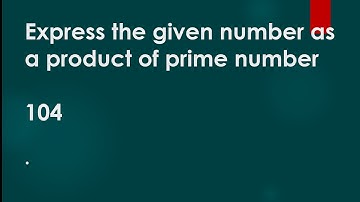 Express 140 as a product of prime number || Its Study time||