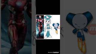 Iron Man Vs Jenny Wakeman And Robotboy