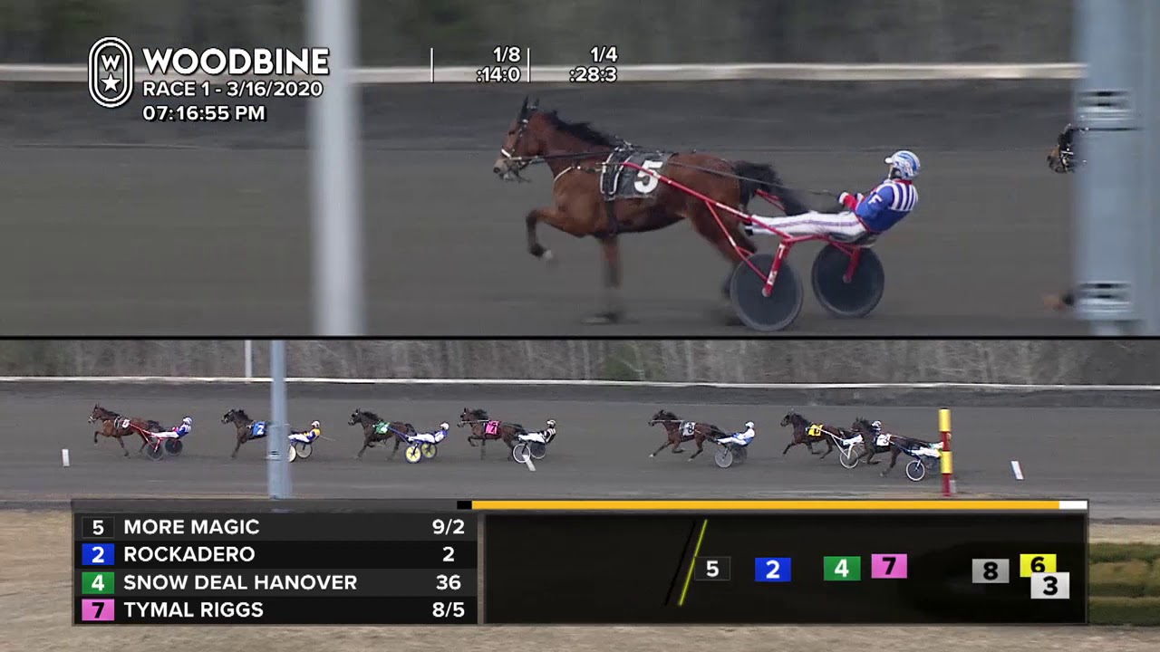 Woodbine, Mohawk Park, March 16, 2020 Race 1 - YouTube