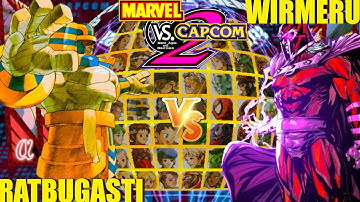 MvC2 Mvci Umvc3 RATBUGASTI vs WIRMERU pt 5