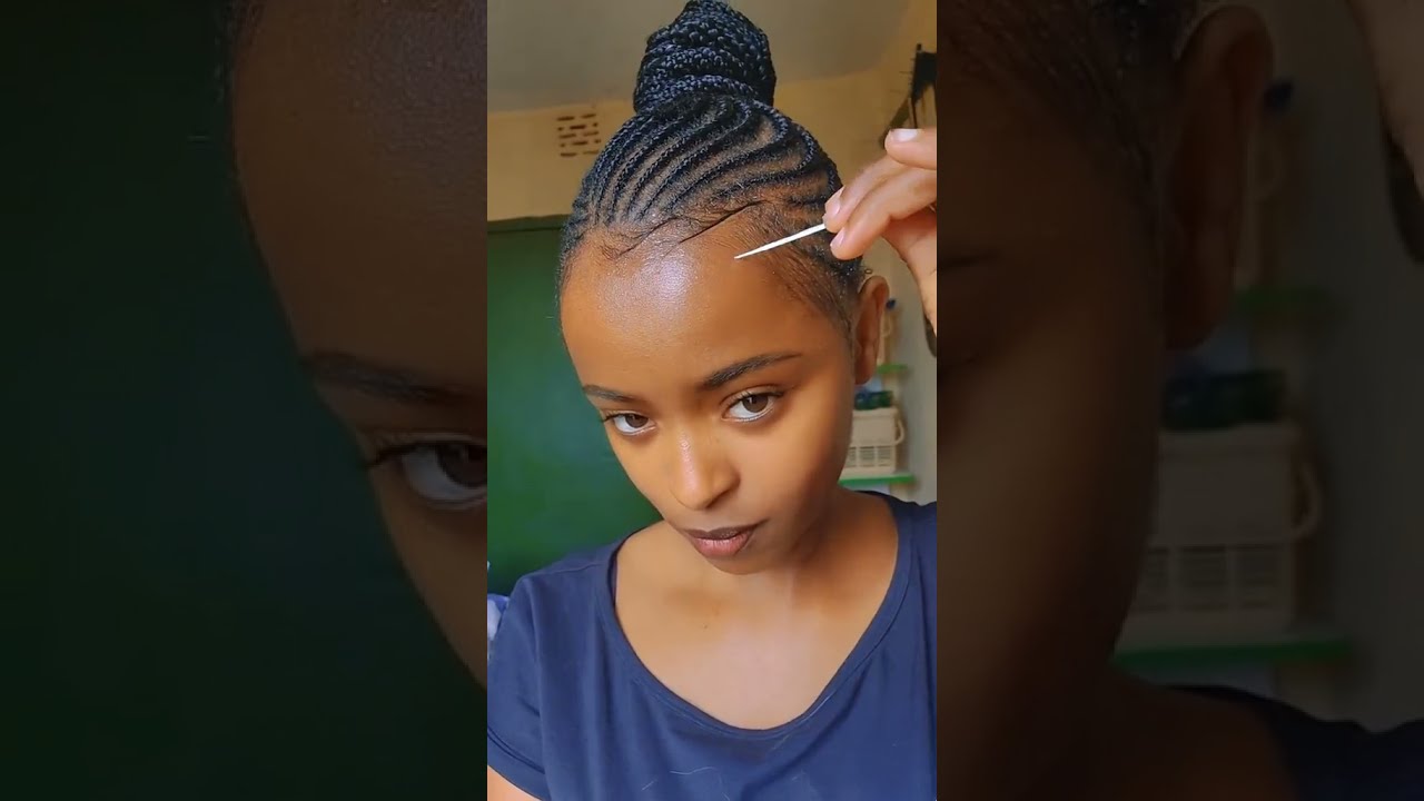 Easy Way To Do Your Baby Hair Oqhair Babyhairstyles Edge Hairhacks