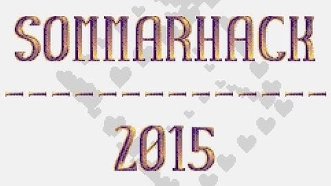 ATARI ST demo - Sommarhack Invitation 2015