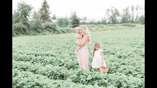 Mother &amp; Daughter {Strawberry Fields}