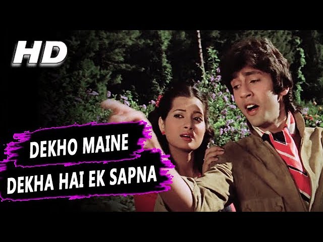 Dekho Maine Dekha Hai Ye Ek Sapna | Amit Kumar, Lata Mangeshkar | Love Story Songs | Kumar Gaurav