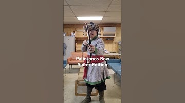 How to String a Palintonos Bow (Suitor Edition) #epicthemusical #theodyssey #odysseus #bowandarrow