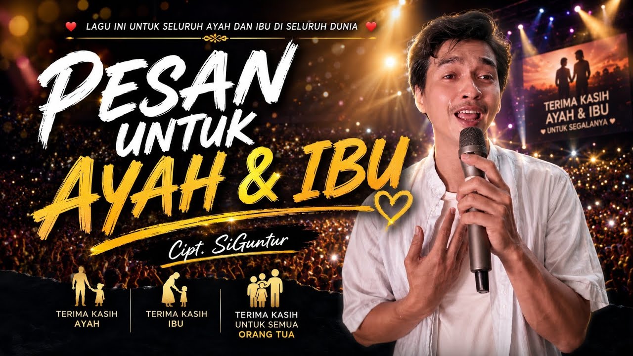 Pesan Untuk Ayah \u0026 Ibu - SiGuntur | Lagu Untuk Seluruh Ayah Dan Ibu Di Seluruh Dunia