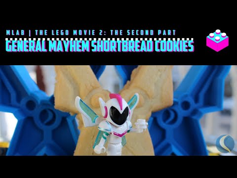 Episode 7: General Mayhem Shortbread Cookies (LEGO Movie 2)