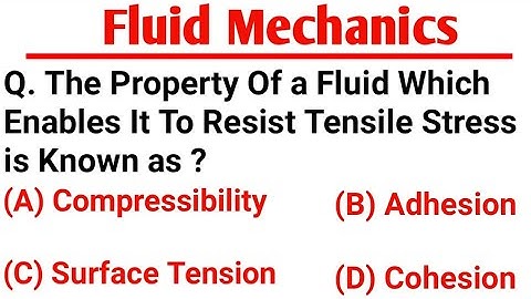 Top 10 Fluid Mechanics Objective Question And Answer For All Competitive Exams