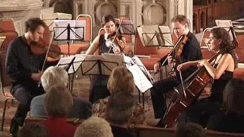 Bartok String Quartet No. 4 - Prestissimo con sordino - Carducci String Quartet