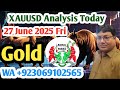 xauusd analysis today hindi 27June025 | gold forex forecast crudeoil price prediction strategy news