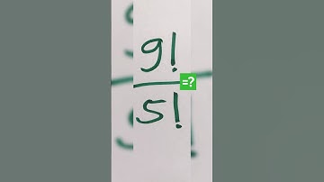 Factorial Trick #shortvideo #shorts #maths #mathstricks #mathematics