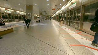 Singapore Mrt Ride From Lavender To Nicoll Highway Train Station