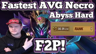 Fastest NB Abyss Hard Team! F2p & 98% Consistent  Summoners War