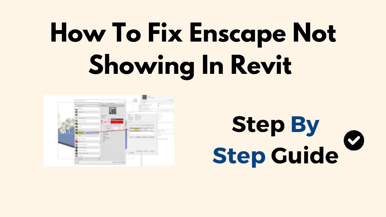 How To Fix Enscape Not Showing In Revit (2026) - YouTube