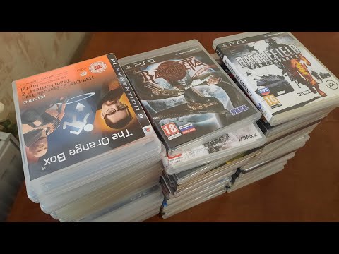 Видео: Выкупил чужую коллекцию дисков PS3