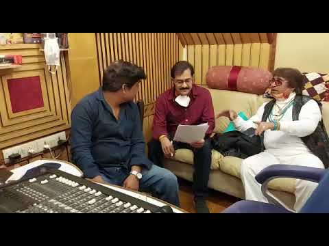 Music director Dilip sen with Sudhesh Bhosale ji