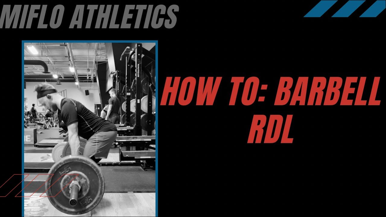 How To: Barbell RDL - YouTube
