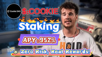 🧠 Beginner Friendly! Stake COOKIE & Earn 900%+ APY – Made $520 in 24 Hours (Mining Tutorial) 🔥