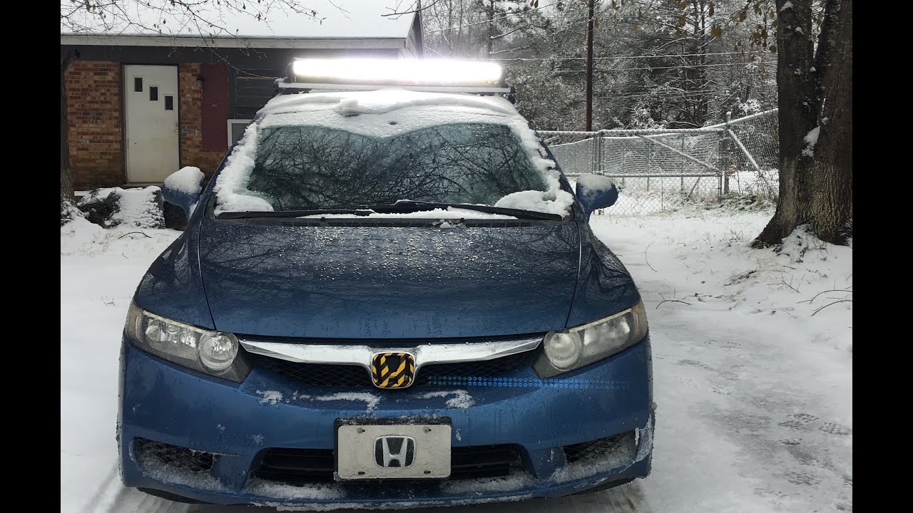 Windshield replacement Honda Civic - YouTube