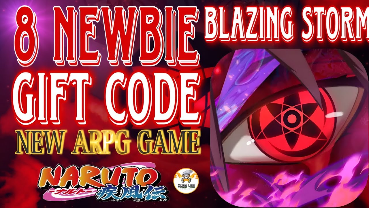 Blazing Storm Complete list of Codes 8 Gift Code/ New anime 3D ARPG