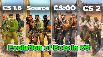 The Evolution of Bots in CS: From 1.6 to CS2