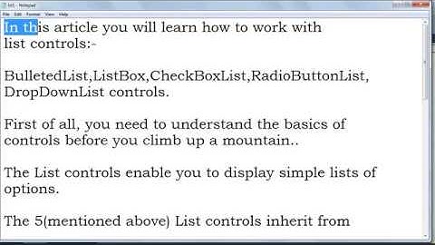 Use of list Controls in asp.net C#