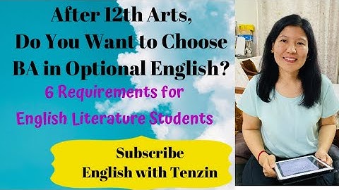 BA in Optional English /// Requirements for English Literature Students ///