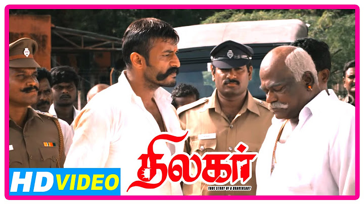 Thilagar Tamil Movie | Scenes | Poo Ram destroys Kishore's plantain farm | Dhruvva