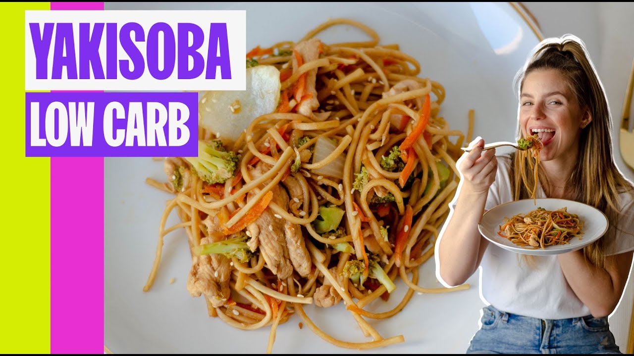 YAKISOBA LOW CARB | JANTAR RÁPIDO, FÁCIL E SAUDÁVEL EM UMA PANELA SÓ