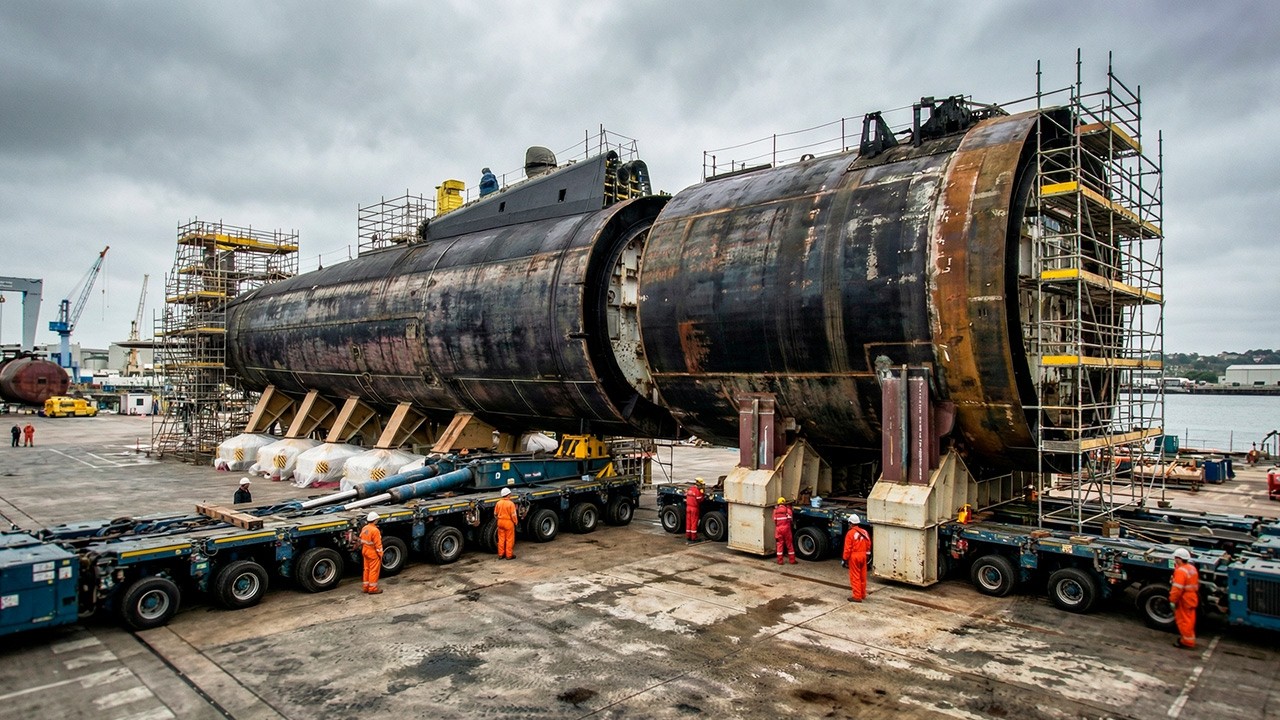 How US Navy Cuts Open $3 Billion Submarines to Replace the Nuclear Reactor