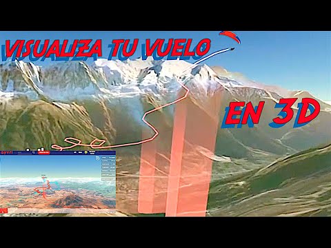 Visualiza tu vuelo en 3D y analiza errores, aciertos, térmicas...(links abajo en la descripción)👍