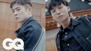 Taiki&Noahが「sulvam（サルバム）」を名古屋城でまとう。岡山・広島のデニムをメインとしたコレクション | The “O.SHIRO” Collection Ep3 | GQ JAPAN