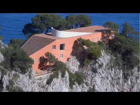 Casa Malaparte Capri Italy Youtube