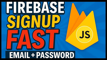 Firebase Signup FAST (Email + Password Tutorial 2025)
