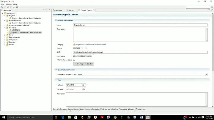 open lca basic tutorial with example