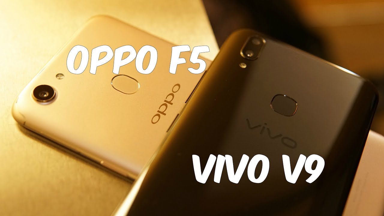 Vivo V9 vs OPPO F5 Comparison - Is it all about the notch design? - Gizmo Times vivo y85