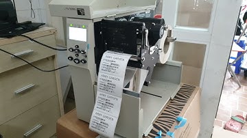 Máy in mã vạch Zebra 105SL Plus