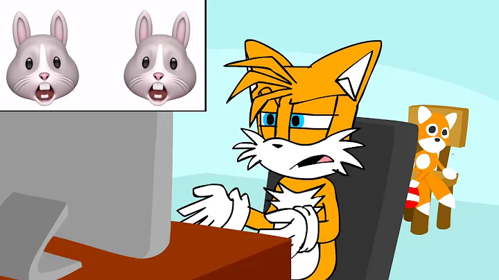Tails Reacts To "What Does The Fox Say?" - Animoji Karaoke Version