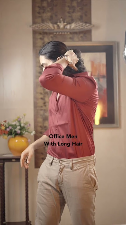Office Men with Long Hair! #longhair