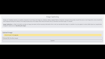 Image Captioning - A Image-to-Text Project