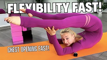 Unlock Extreme Flexibility FAST! Back Fold & Deep Backbend Routine! 4K