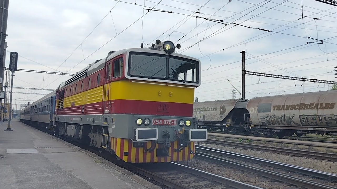 Vlaky Přibyslav a Jihlava 20.5. 2023