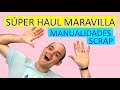 HAUL MARAVILLOSO DE COMPRAS😍MANUALIDADES SCRAPBOOKING😍ALIEXPRESS AMAZON😍SCRAP SCRAPBOOK MARAVILLA