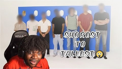 Blind Ranking Men Shortest to Tallest | Kymanijb
