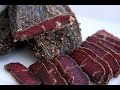 Making Traditional South African Biltong, beef jerky