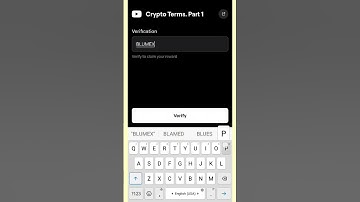 Crypto Terms. Part 1 Blum Video Code Today | Blum Youtube Video Code | Blum Video Code Today