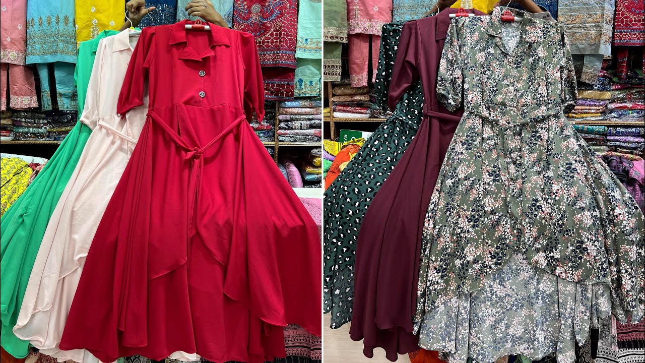 Most requested latest design fishcut gown/1pc 2022 || নতুন ডিজাইনের ফিসকাট গাউন/টপস কালেকশন