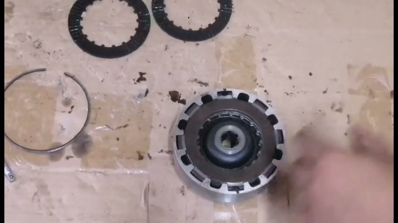 Honda s90 / cs90 changing clutch plate