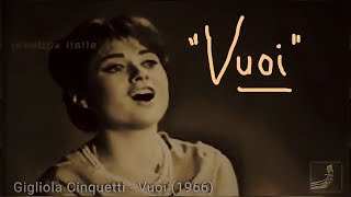 Video thumbnail of "GIGLIOLA CINQUETTI:💝 "VUOI" sketch with Lando Buzzanca TV Special "IO, GIGLIOLA" 1966  (⬇️Testo*)"